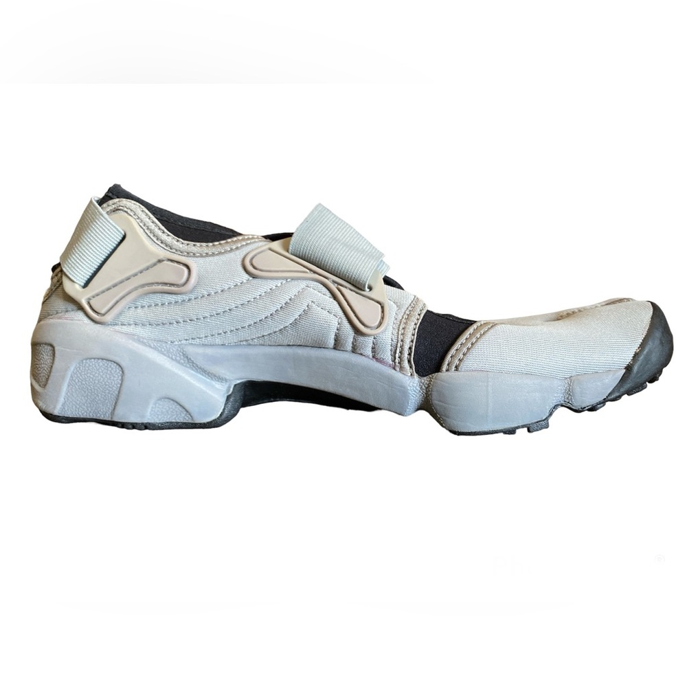 Nike Air Rift Breeze Grey Women’s Size 12 Running Rare Open Shoes Sneskers - Picture 5 of 11